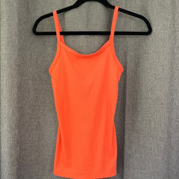 No Boundaries Orange Fitted Camisole Top - Picture 1 of 3